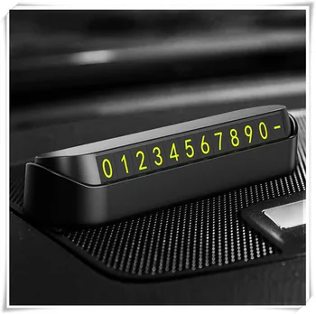 1pcs parkirišče število ploščo telefon Dodatki za BMW F80 M3 E46 E39 320si 630i E34 750i 325i 330i