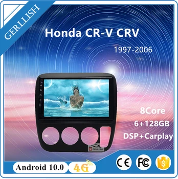 6GB 128GB ROM Android za Honda CRV CR-V, 1995-2001 auto Radio Multimedijski Predvajalnik Videa, GPS navigacijo, Št 2din dvd