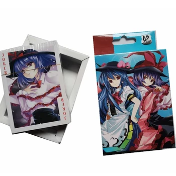 Anime Touhou Projekta Poker Karte, Igrače, Cosplay Odbor Igra Kart S Škatlo Za Zbiranje Darilo