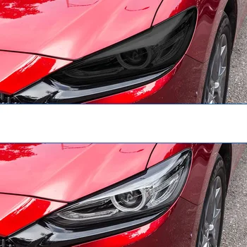 Anti-scratch Avtomobilski Žarometi Zaščitno folijo Nalepke za Mazda 6 Atenza 2020 2021 2022 2023 Pregleden Dima Črno Prednja Luč