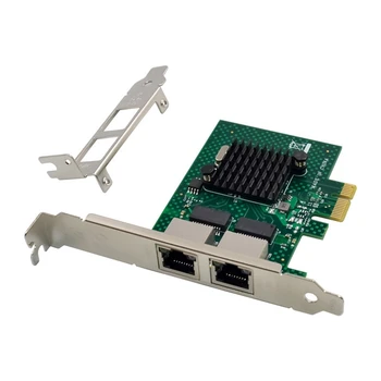 BCM5720 PCIE X1 Gigabit Ethernet Omrežja Sim Dual Port Strežnik Omrežna kartica Sim Združljiva S WOL PXE VLAN