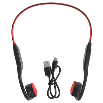 Bluetooth 5.3 Slušalke 135mAh Baterije Kostne Prevodnosti Slušalke Ergonomska Lahki Čisto IP56 Nepremočljiva Odprto Uho za Pohodništvo