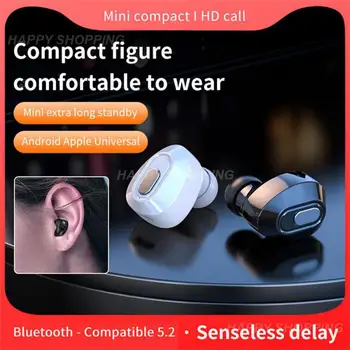 Brezžične V Uho Brezžični Ultra Dolge Razdalje, Mini Slušalke Združljive Brezžične Klic Prostoročno, Slušalke 2023 Nova