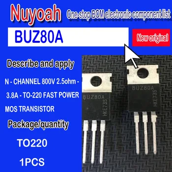 BUZ80A novo izvirno spot-220 N kanal 55V 80A SIPMOS Moč Tranzistor (N kanal Opremo način)