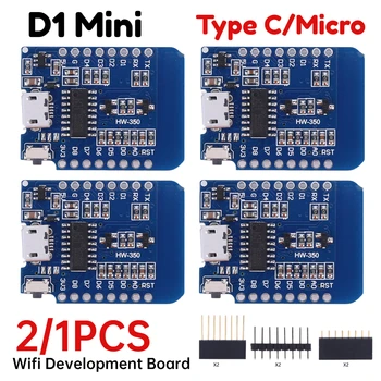 D1 Mini ESP8266 ESP-12F CH340G V2 USB WeMos D1 Mini WIFI Razvoj Odbor ESP-8266 D1 Mini NodeMCU Lua IS Odbor 3.3 V, Z Zatiči