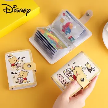 Disney Winnie The Pooh Risanka za Kartico sim Antimagnetic Multi-Card Prenosen, Lahek in Prenosen, vozniško Dovoljenje Vrečko za Shranjevanje