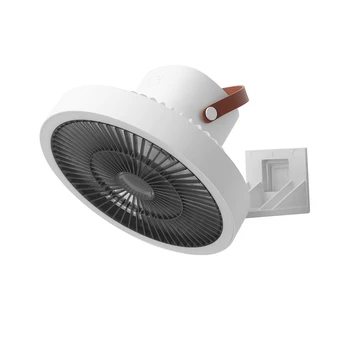 Gospodinjski Wall-Mounted Majhen Ventilator Polnjenje Multi-Funkcionalne Polnilna Fan Prenosni Tresenje Električni Ventilatorji