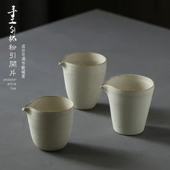 Jingdezhen V Prahu Vodi Povprečna Pokal Vrč Strani Ščepec Rezina Usta Japonske Keramike, Čaj, Namočeno Crack Razdeliti Čaj Lončenine Čaj Igrišču