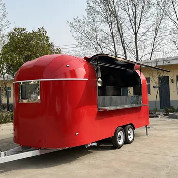 Komercialno kavo koncesije po MERI prikolico hrane tovornjak prikolice hotdog vozički, v celoti opremljen za prodajo združene države amerike v zda združeno kraljestvo