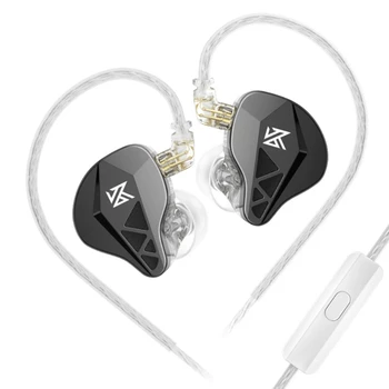 KZ-EDXS 3,5 mm Slušalke Dinamičen Zvok HI-fi V Uho, Mikrofon, Slušalke
