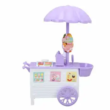 Lutke Sladoled Voziček Mini Mini Simulacije Sladoled Tovornjak Van Dekoracijo Supermarket, Trgovina Pretvarjamo, Toy Model