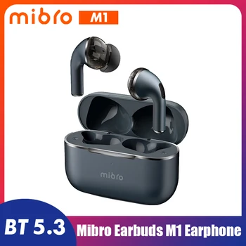 Mibro Čepkov M1 Slušalke Bluetooth 5.3 Brezžične Slušalke ENC Klic Šumov High Fidelity IPX4 Vodotesne Slušalke