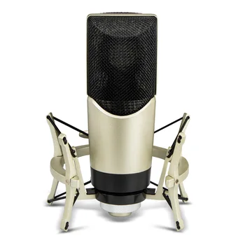 MK4 Mikrofon Kondenzatorski Strokovno Mikrofon Velikih prepone Cardioid Studio Mikrofon Za Računalnik Vokalno Snemanje Mic