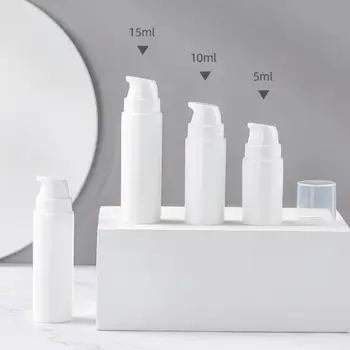 Prazno Vakuumske Spray Steklenico z Črpalka za Visoko Kakovost Kozmetičnih Losjon Essence se lahko ponovno polnijo Posode 1PCS 5ml 10 ml 15ml