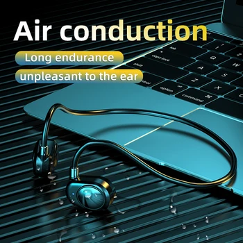 Prevajanje po zraku BL06 Brezžične Bluetooth Slušalke Športne Slušalke IPX5 Nepremočljiva Bluetooth 5.3 Neckband Z Mic šumov
