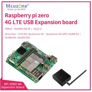 Raspberry Pi Nič 4G LTE širitev odbor, Zvezdišče USB Ethernet EG25 ME909 OpenWrt Daljinski upravljalnik za zbiranje podatkov mehko usmerjevalnik zero2 w