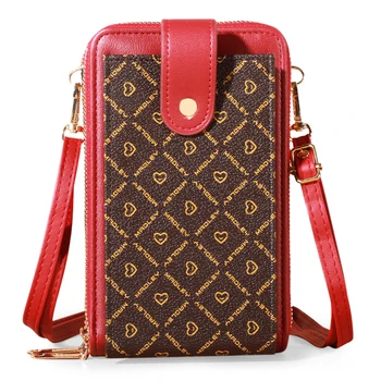 Resnično Madley Visoka zmogljivost PU usnje torba za ženske denarnice posnetka za mobilne telefone in denarnice za ženske crossbody vrečko