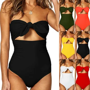 Seksi Ženske Bikini Brazilski Kopalke Push-up Modrc Bikini Komplet Poletnih kopalke, Kopalke, Kako-vitka Plažo Trdna Kopalne Obleke
