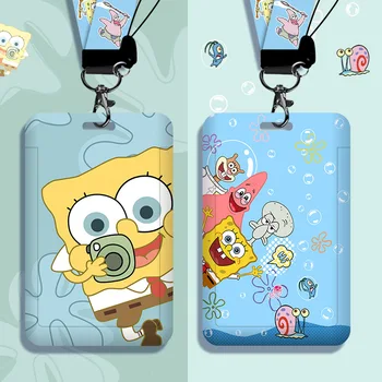Spongeboeds Patrick Star Risanka Srčkan Vrvica za opaljivanje tega Dolgo Vrv, Keychain Kartico sim Anime Plišastih Model Igrače za Dekleta Darilo za Rojstni dan