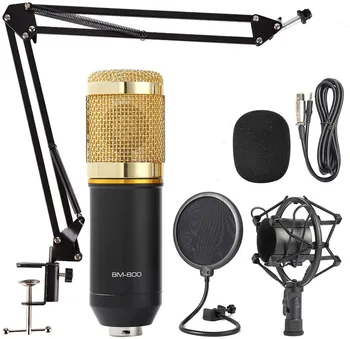 Tovarne neposredno prodajo Zložljive Mikrofon Kondenzatorski Mikrofon Pro za Audio Studio Snemanje Zvoka