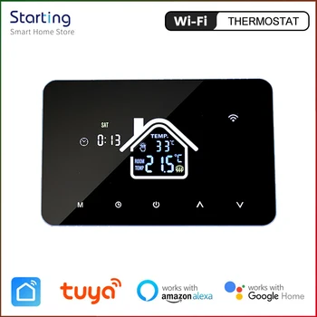 Tuya Smart Termostat WiFi Plinski Kotel Smart Home Električni Talne Ogrevalne Vode Yandex Alexa Google Glasovno Upravljanje Daljinski Regulator