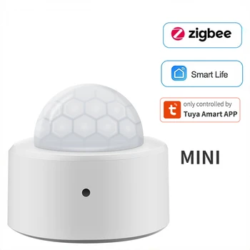 Tuya Zigbee 3.0 Mini Senzor Gibanja Smart Človeškega Gibanja Gibanje Telesa Pretvornik Brezžično Povezavo Smart Življenje Home Security