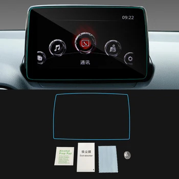 Za MAZDA CX-3 2015-2021 Auto Navigacija GPS Zaslon Kaljeno Zaščitno Steklo Film Nalepke, Dodatki