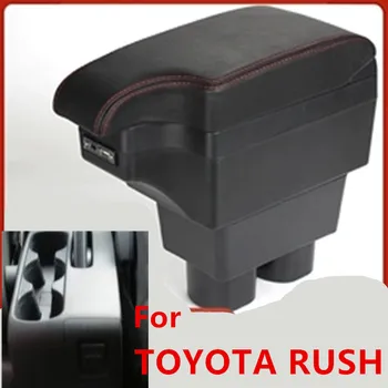 Za Toyota Rush armrest polje Za Toyota Rush avto center konzole, spremembo pribor dvojno postavljeno z USB