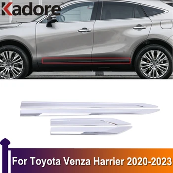 Zunanja Oprema Za Toyota Venza Lunj 2020 2021 2022 2023 Chrome Stranska Vrata Telo Modeliranje Skladu Kritje Trim Zaščitnik