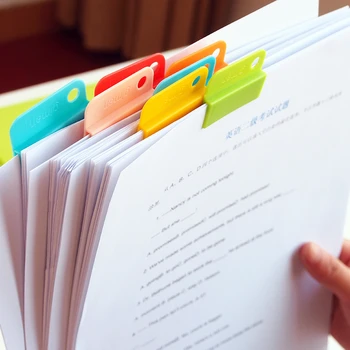 1 Paket Paperclips Ustvarjalne Izbrane Barvne Dokument Posnetke Urad Posnetke Za Šolo Osebni Dokument Razvrščanje In Razvrščanje