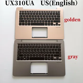 100%Nov ameriški angleščini Za ASUS UX310UA laptop tipkovnici podpori za dlani Skupščine z osvetlitvijo ozadja