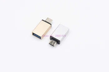 1000pcs Mini USB 3.0 Tip C Moški Adapter za USB 3.0, Ženski USB Tip-C OTG Adapter Pretvornik za Nexus 5X 6P Za Macbook