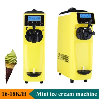 16-18 L/H Soft Sladoled Pralni Mini Ice Cream avtomat Mehko Služijo za Cafe Pijač Trgovina