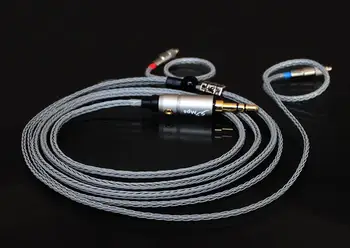 16 delnice 4N eno crystal Silver Plated nadgradnjo kabel IM50 TF10 SE535 MH334 MH335 IE80(ne vsebujejo slušalke glavo)