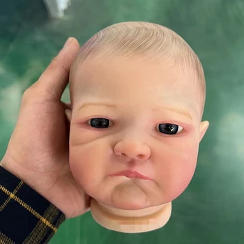 19 palca Že Pobarvane Rodi Punčko Deli avgusta Buden Baby 3D Barvanje z Vidnimi Žilami Krpo Telo Vključeni Padec Ladijskega prometa