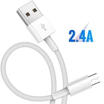 1M/2M 2.4 Mikro USB Kabel za Sinhronizacijo Podatkov, Polnilnik USB Kabel Za Telefon, USB Mikro Kabli Sinhronizacijo USB Polnilnik Linija Za Moblie Telefon
