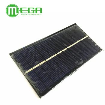 1pcs Mini 6V 1W solarnimi Banka Sončne Energije Odbor Modul Prenosni DIY Energije Za Svetlobo, Baterije, Mobilni Telefon, Igrača Polnilnike