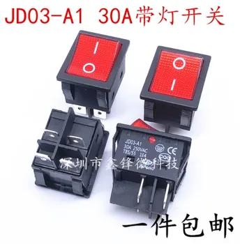 20-50PCS 100% Novo izvirno JD03-A1 30A inverter varilni stroj visoke trenutno rocker switch s svetlobo