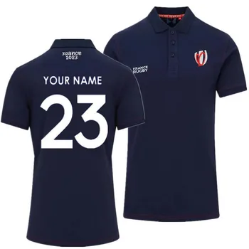 2023 Francija Rugby Domov polo Majica velikosti S-XL-3XL--5XL