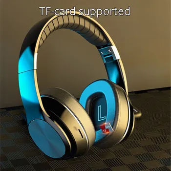 2023HOT Brezžični Headphon Bluetooth Nad Eer Modri Zob 5.0 Slušalke za Pc Stereo Slušalke Slušalke z Mikrofon Podpira TF-Card FM