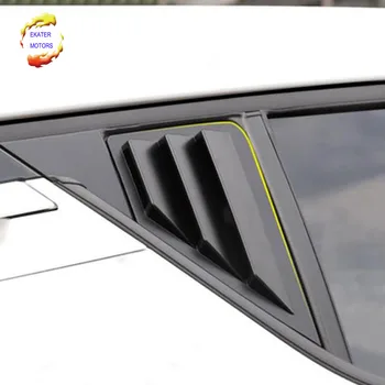 2Pcs Avto Zadaj Windows Kritje Nalepke Okno Trikotnik Rolete Trim za Toyota C-HR CHR C VP 2016 - 2022 Avto Oprema Avto Nalepke