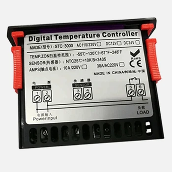 2X STC-3000 110V-220V 30A Pritisnite Digitalni Temperaturni Regulator Termostat S Tipalom Nadzor Orodje