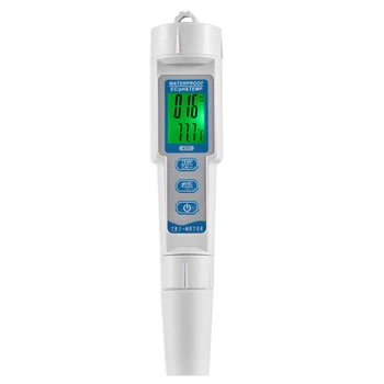 3 v 1 Tester Kakovost Vode Monitor, Prenosni Pero Tip PH Meter ES Merilnik TEMPERATURE Merilnik Acidometer Kakovosti Vode za Analizo PH tester