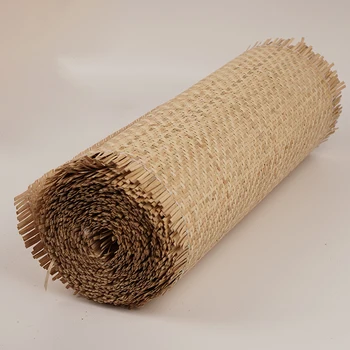 40-50 cm Širina Naravnih Indonezijski Ročno Izdelane Tkanine Rattan Roll Dekorativni Pohištva Stol Tabela Kabinet Stropa, Popravilo Materialov