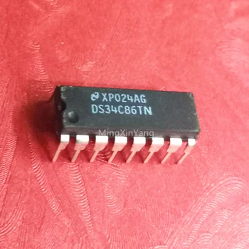 5PCS DS34C86TN DS34C86 DIP-16 Integrirano Vezje čipu IC,