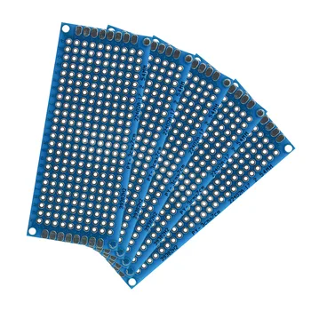 5pcs Elektronski PCB Board 3x7cm Diy Univerzalno Tiskano Vezje 3*7 cm Dvojno Stranicami Prototipov PCB za Arduino Baker Odbor