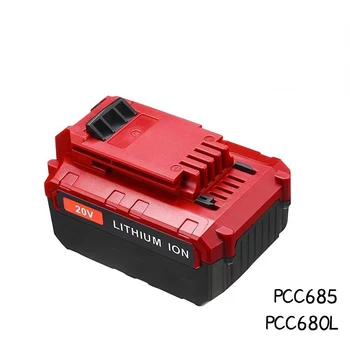 6000mAh za Porter kabel PCC601 PCC620LB PCC640 PCC670B PCC680L PCC682L PCC685 PCC710B PCC772B 20V ročna orodja Baterije