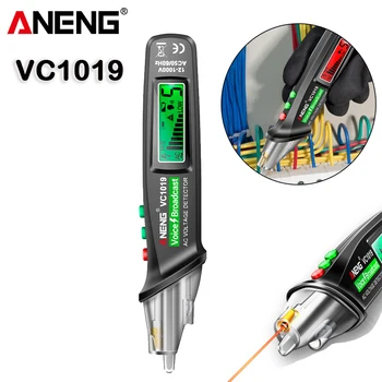 ANENG VC1019 Inteligentni Glas Oddaja Tester Pero 12V-1000V Infrardeči Senzor Položaja Napetost Tester Električne Žice Detektor