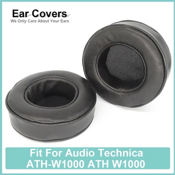 ATH-W1000 ATH W1000 Earpads Za Audio Technica Slušalke Ovčje kože Mehko Udobno Earcushions Pena Blazine