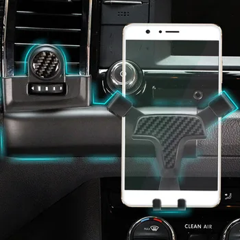 Auto Mobilni Telefon, Držalo za Vgradnjo Posnetek Stojalo GPS Navigacija izstopu Zraka Snap-On Nosilec Za Skoda Kodiaq 2017-2020 Avto Dodatki